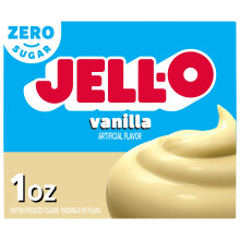 Jello Instant Vanilla Pudding Mix Sugar Free