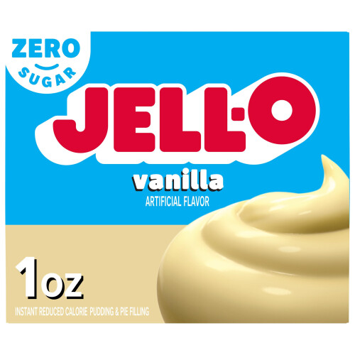 Jello Instant Vanilla Pudding Mix Sugar Free