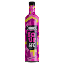 Corky's Sour Raspberry Schnapps 70cl | Shots | 15% ABV | Sour