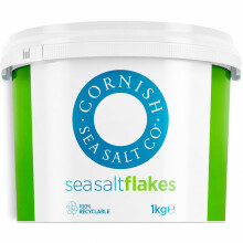 Cornish Sea Salt Celtic Sea Salt Flakes 1Kg - 100% Natural Unrefined