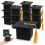 15pcs Graduation Hat Shaped Candy Box, Foldable Black Bachelor Hat 1