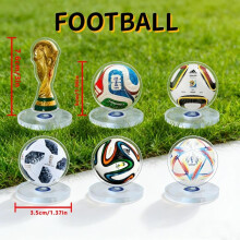 (2010) 2026 World Cup Soccer Rotating Standee Trophy Replica,Desk Decoration Collectible Gift