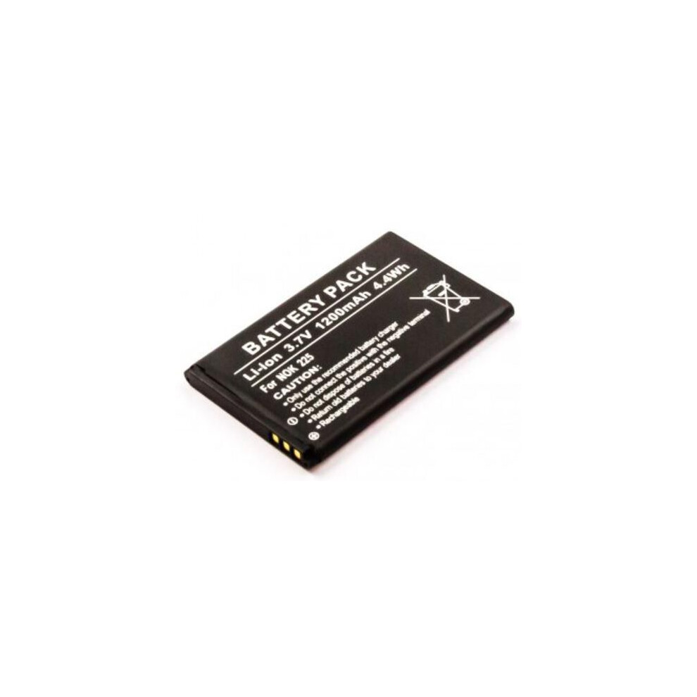 Coreparts Battery For Nokia Mobile 4.44Wh Li-Ion 3.7V 1200Mah 5712505507049
