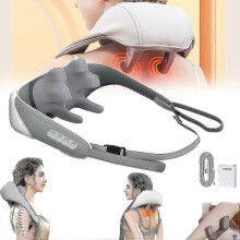 Massagers for Neck And Shoulder with Heat Goletsure Pain Relief Deep 5d Kneading