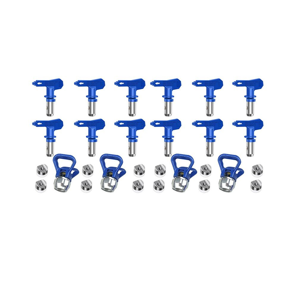 2 Set Airless Paint Nozzles Set,Reversible Spray Tips Airless Paint Sprayer Nozzle Tips Airless Sprayer Spraying 4713631690835