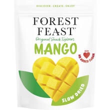 FOREST FEAST Exotic Dried Natural Mango 650g | Snack Size Pieces of Dried Fruit