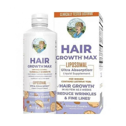 Mary Ruth's Liposomal Hair Growth Max with Lustriva