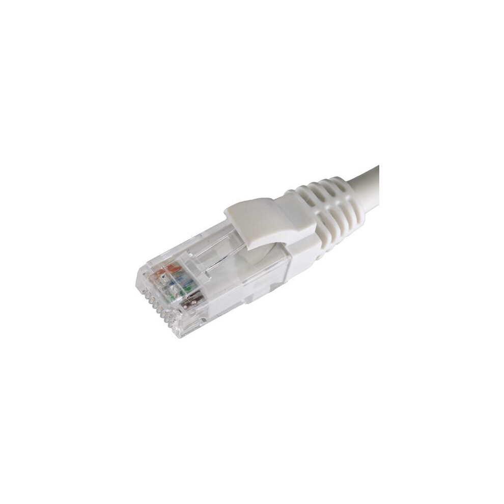 Cablenet 3M Cat5e Rj45 U/Utp Lsoh 26Awg Snagless Booted Patch Lead White 5056750326629