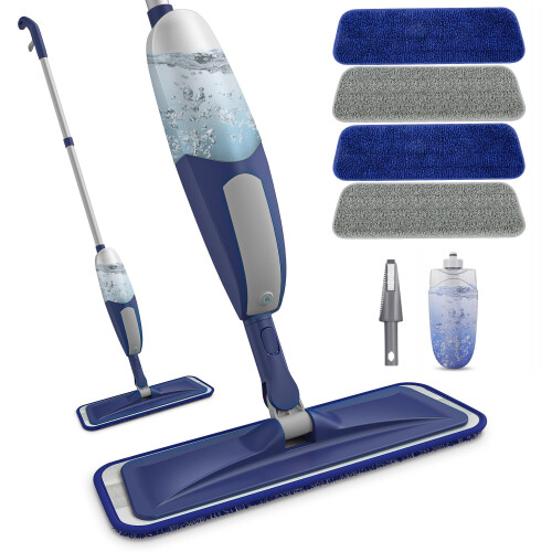 Spray Mops for Cleaning Floors - BPAWA Microfibre Floor Mop with