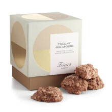 Friars Luxury Belgian Milk Chocolate Coconut Macaroons - Traditional
