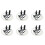 54X  Micro-Tool Attachment Set Fits ALL Vacuum Cleaners 1