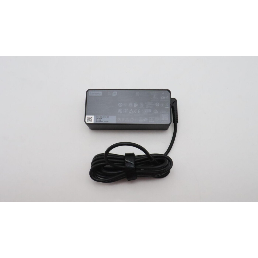 Lenovo 65W Power Adapter For Notebooks Supports 20/15/9/5V Output 3-Pin Configuration Designed For Worldwide Use. 5704174788256