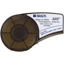Brady PermaSleeve Heat-shrink Polyolefin Sleeve for BMP21-PLUS; BMP21; IDPAL 16.40 mm x 16.4 mm X 2.10 m