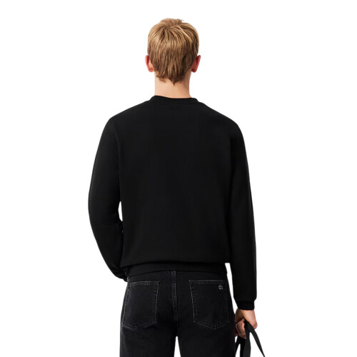 Lacoste (XL, Black) Lacoste Mens Cotton Sweatshirt 1