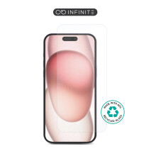 eSTUFF INFINITE iPhone 16 Skærmbeskytter. Titan Shield. Hærdet Glas, ES501420