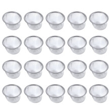 20X Theiere 80Mm Diametre Maille Metallique Feuilles de la Epice Panier Prefiltre