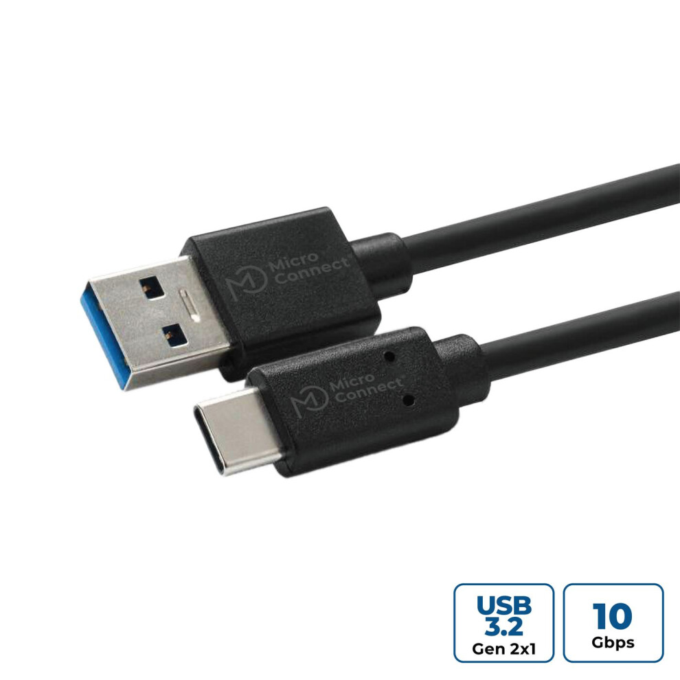 Microconnect Usb-C 3.2 Gen 2 - Usb 3.2 Gen 2 A 0.5 M Cable 10 Gbit/S 5704174091004
