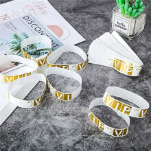 3000 Pezzi Braccialetti VIP Braccialetti per Eventi Leggeri Braccialetti Personalizzati per Feste Braccialetti Impermeabili Colorati
