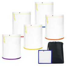5-Pack 5-Gallon All-Mesh Filterzakken 5 Gallon Filterzak, Fijn Nylon Mesh, voor 5 Gallon Emmer, Filterzak met Opening