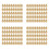 200 Pcs PC PCB Motherboard Brass Standoff Hexagonal Spacer M3 7+4mm 1