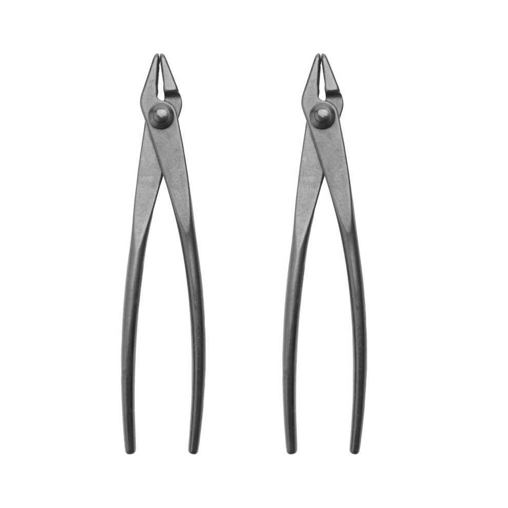 2Pcs 20Cm Round Steel Garden Pruning Wire Drawing Pliers Shears Thick Branches Cutter Scissors Bonsai Tools 4712865509586
