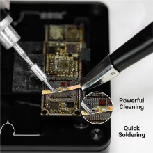 2UUL DW21 Solder Away 2020 Treccia Dissaldante 2,0 mm X 2 M con Dispenser per Saldatura e Dissaldatura di Schede Madri