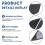 Motorcycle Winglet Aerodynamic Wing Kit Spoiler Fixed Wing for  RSV4 RF 2009 2010 2012 2013 2014-2021 Gloss 5