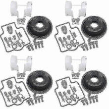 Carburetor Repair Kit 4set for Zxr750 1989-1995 Zxr 750 Seal Main Slow Jets Air Mixture Screws Float Valves Float Diaphragm f26