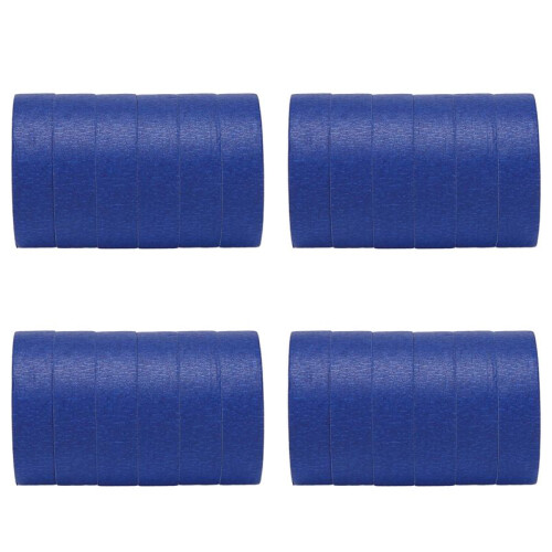 Blaue Maler Band Abdeck Band 1 Zoll, DIY oder Professional Maler (24 Pack, 22 Yards Pro Rolle)