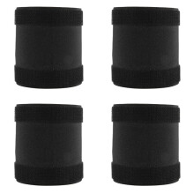 4X Cable Grip Floor Cable Cover Cords Cable Protector Cable Management Only for Commercial Office Carpet (Black,10 Feet)