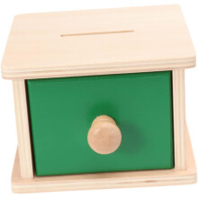 1 setti Montessori-puisia lajittelu- ja pinoamispalapelien värin ja muodon tunnistuslohkoja