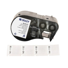 Brady Self-laminating Vinyl 25.4 x 25.4mm White 260pcs