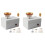 2X Pottery Wheel Machine, USB Pottery Making Kit with 12Pcs Ceramic Clay Tools, Electric Pottery Wheels DIY Kits 1