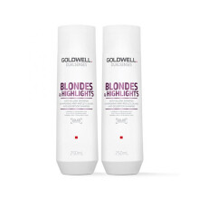 Goldwell Dual Senses Blonde & Highlights Anti-Yellow Shampoo 250ml Dou