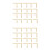 40 Pcs 51mm Flat Corner Right 90º Angle Bracket Repair Plate Fixing Brace 1