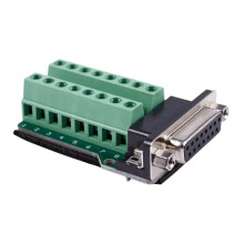 3X DB15 D-SUB VGA 15 Pin Weiblich Adapter Buchse Anschlussklemme Durchbruch PCB Tafel