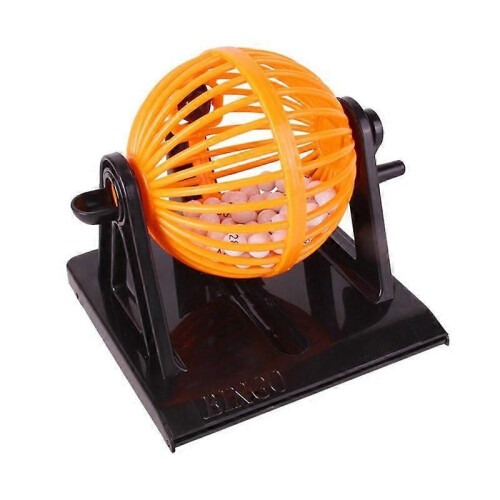 Bingo Lottery Machine Draw Machine Game Set for Party Balls Pub Home Lucky