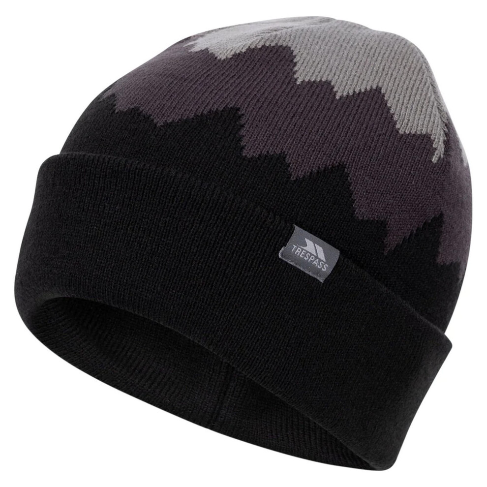 Trespass (One Size, Storm Grey/Dark Grey/Black) Mens Cobbler Beanie