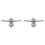 2X Nya Surf Skate Trucks Integrated Bracket för  Meraki System Enhanced Edition Front Trucks, Silver 1