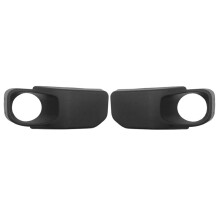 Front Bumper Fog Light Cover Guard Bezel Bumper Decoration Frame for JK 2007-2017