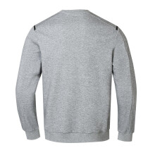 (M, Grey Marl Marl) Kappa Mens Teddy Fleece Sweatshirt