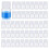 48pcs 1 Oz Pill Bottle Sample Bottle Polypropylene Wide Mouth Reagent Bottle Plastic PP Sample Container with Cap 1