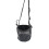 Justerbar Elastisk Höfoderpåse för Hästar - Utomhushalsfoderpåse i Svart M-24x25cm 1