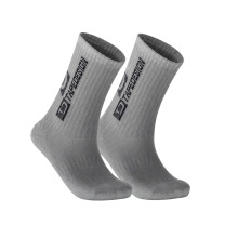 (One Size, Light Grey) TapeDesign Childrens/Kids Grip Socks