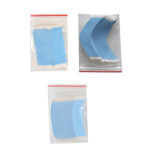 108 Stk/Partij Vaste Pruik Dubbelzijdige Tape C+CC+Rechte Strip Zelfklevende Haarverlenging Strips Waterdicht voor Pruiken/Kant Pruik