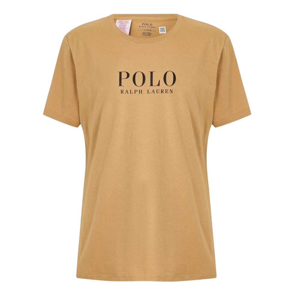Ralph Lauren (Xl, Camel) Mens Polo Logo T-Shirt Multicoloured