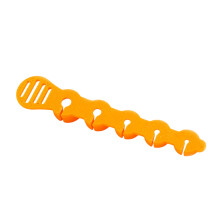 Hair Stacker Feather Holding Tool with Multiple Hole Size Fly Tying Tool Orange