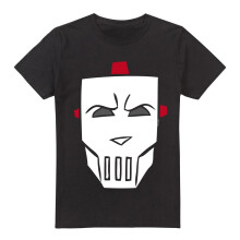 (5XL, Black) Teenage Mutant Ninja Turtles Mens Casey Jones Hockey Mask T-Shirt