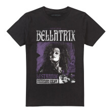 (M, Black) Harry Potter Unisex Adult Bellatrix Lestrange Photo Print T-Shirt