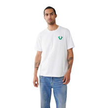 True Religion Mens Heritage Back Print T-Shirt